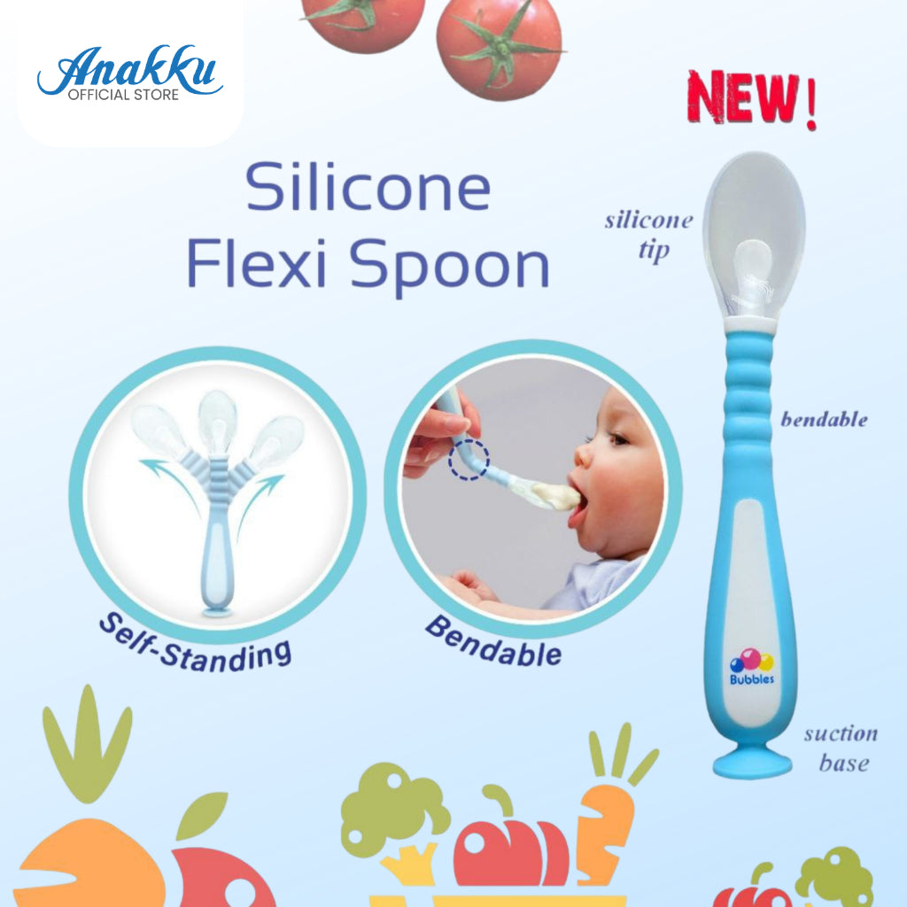 Bubbles Silicone Flexi Spoon - BUF3408
