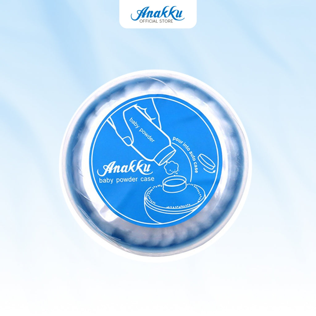 Anakku Powder Puff with Talc Compartment | Bekas Bedak Talkum Bayi 164-023
