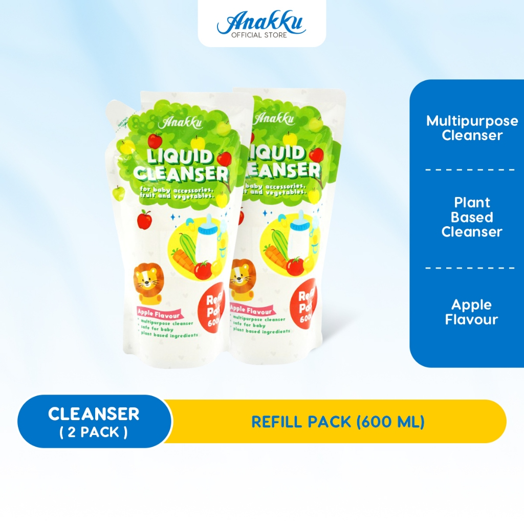 Anakku Liquid Cleanser Apple Flavour Refill Pack 600ml 165-401