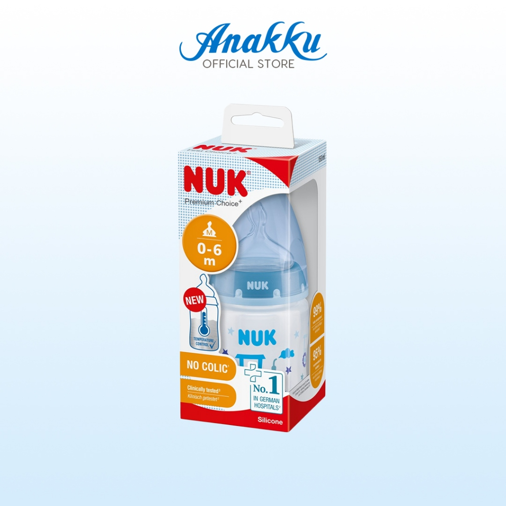 NUK PCH PP Bottle with Temperature Control 150ml Botol Susu 10743157