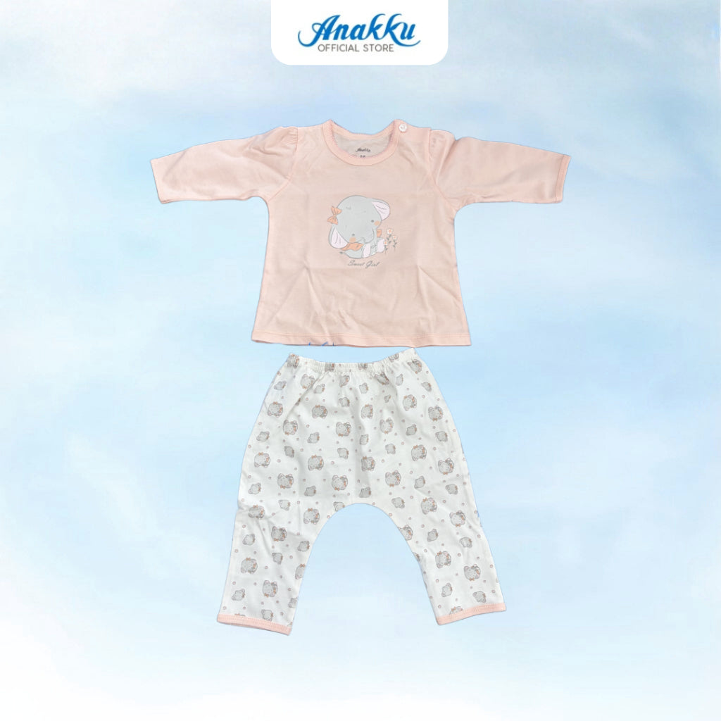 Anakku Newborn Baby Boy/Girl Pyjamas Gift Set 0-6M