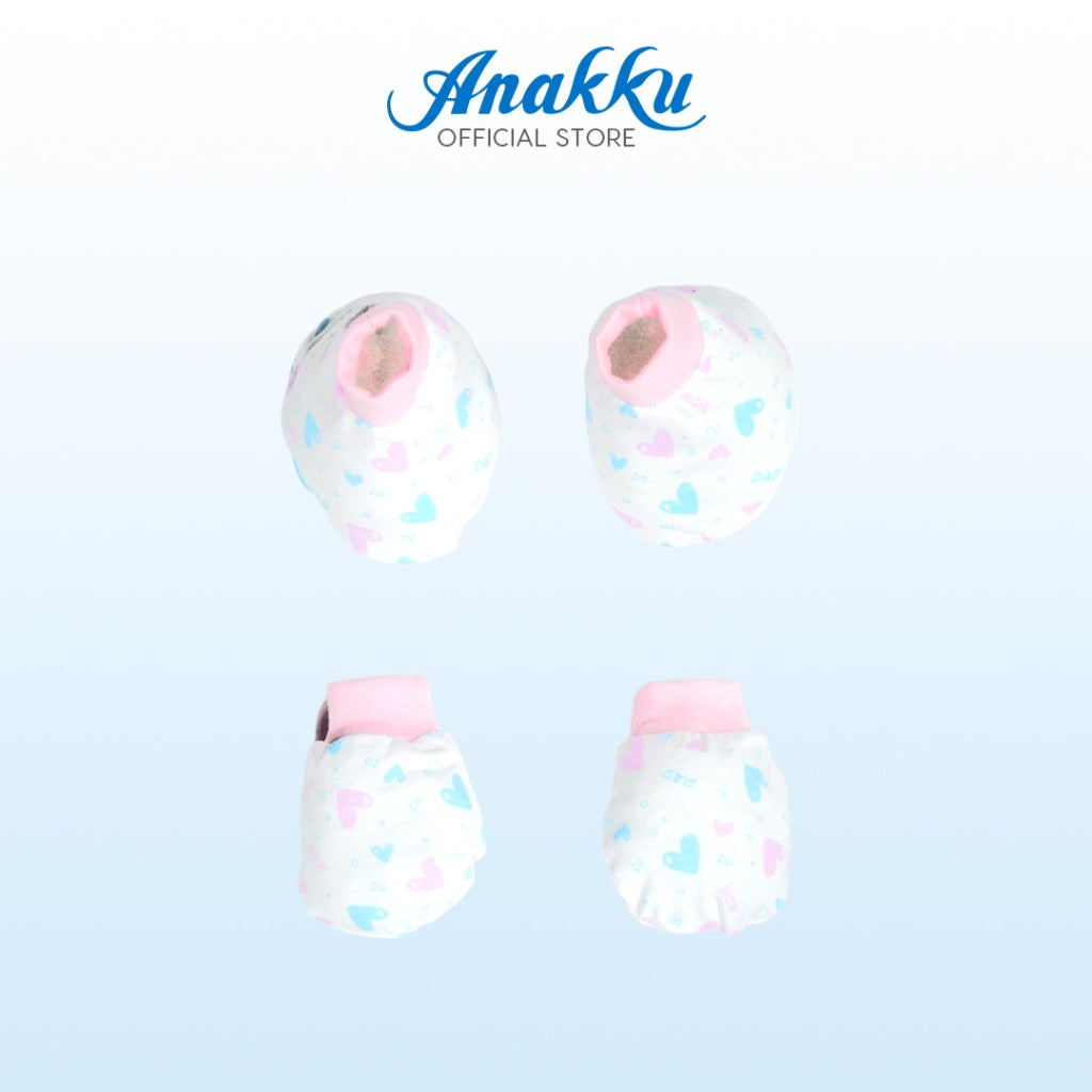 Anakku Newborn Baby Girl 4pcs Gift Set Set Hadiah Bayi [0-6 Months] 120510-1
