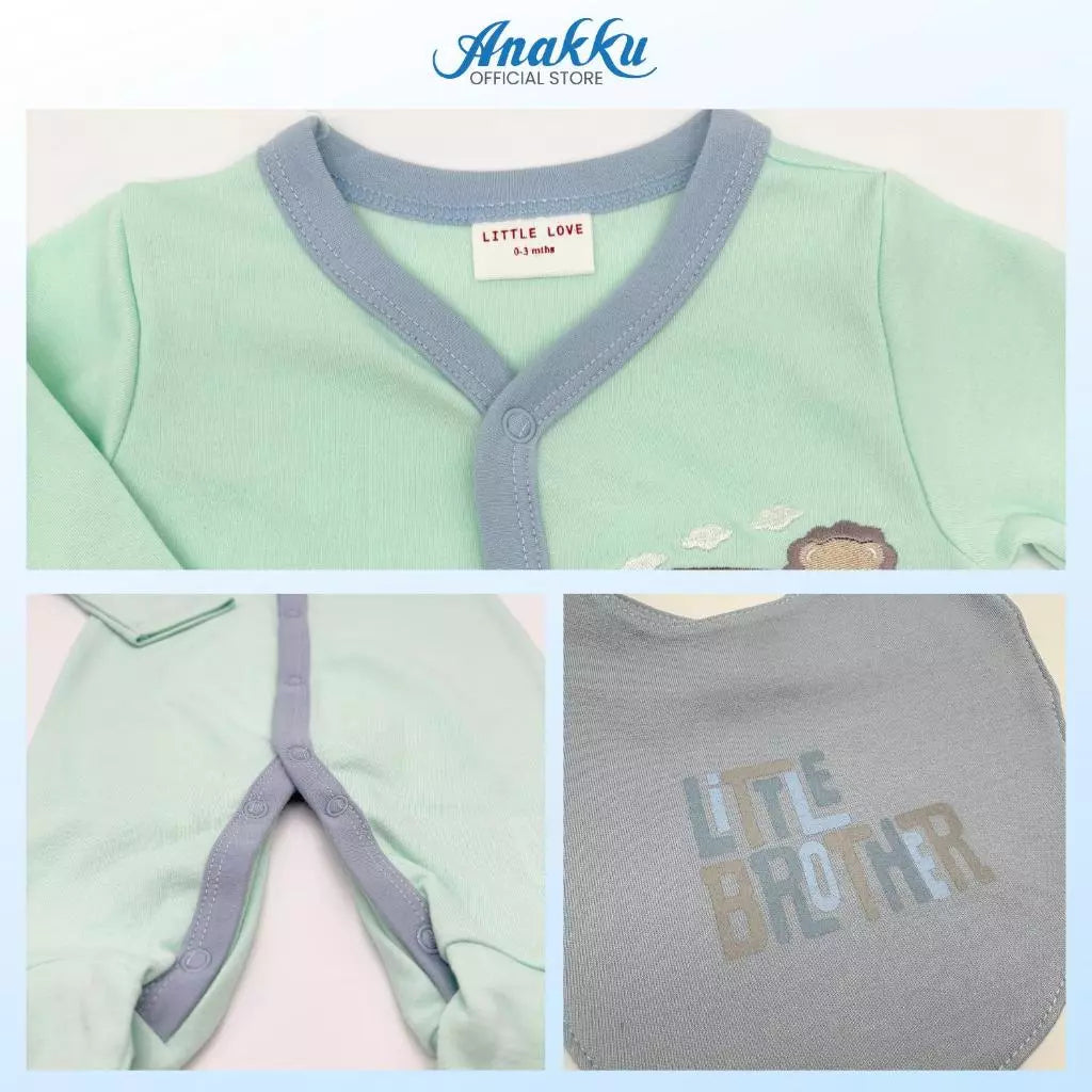 Anakku Little Love Jumper Budak Lelaki Newborn