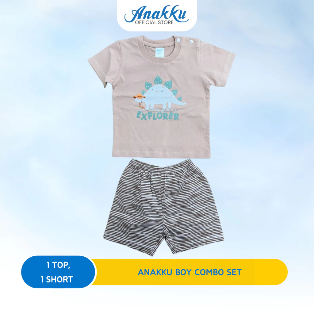 ANAKKU BOYS KNIT SUIT- TOP & BOTTOM (6 Mth to 24 Mth)