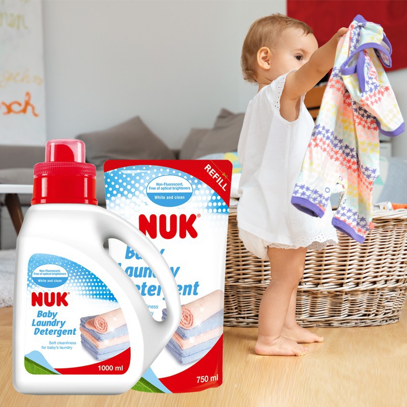 NUK Laundry Detergent 1L + Refill Pack