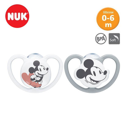Sil Soother Space Mickey 2/Box