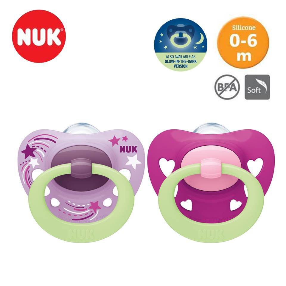 Sil Soother Signature Night, 2pc/box