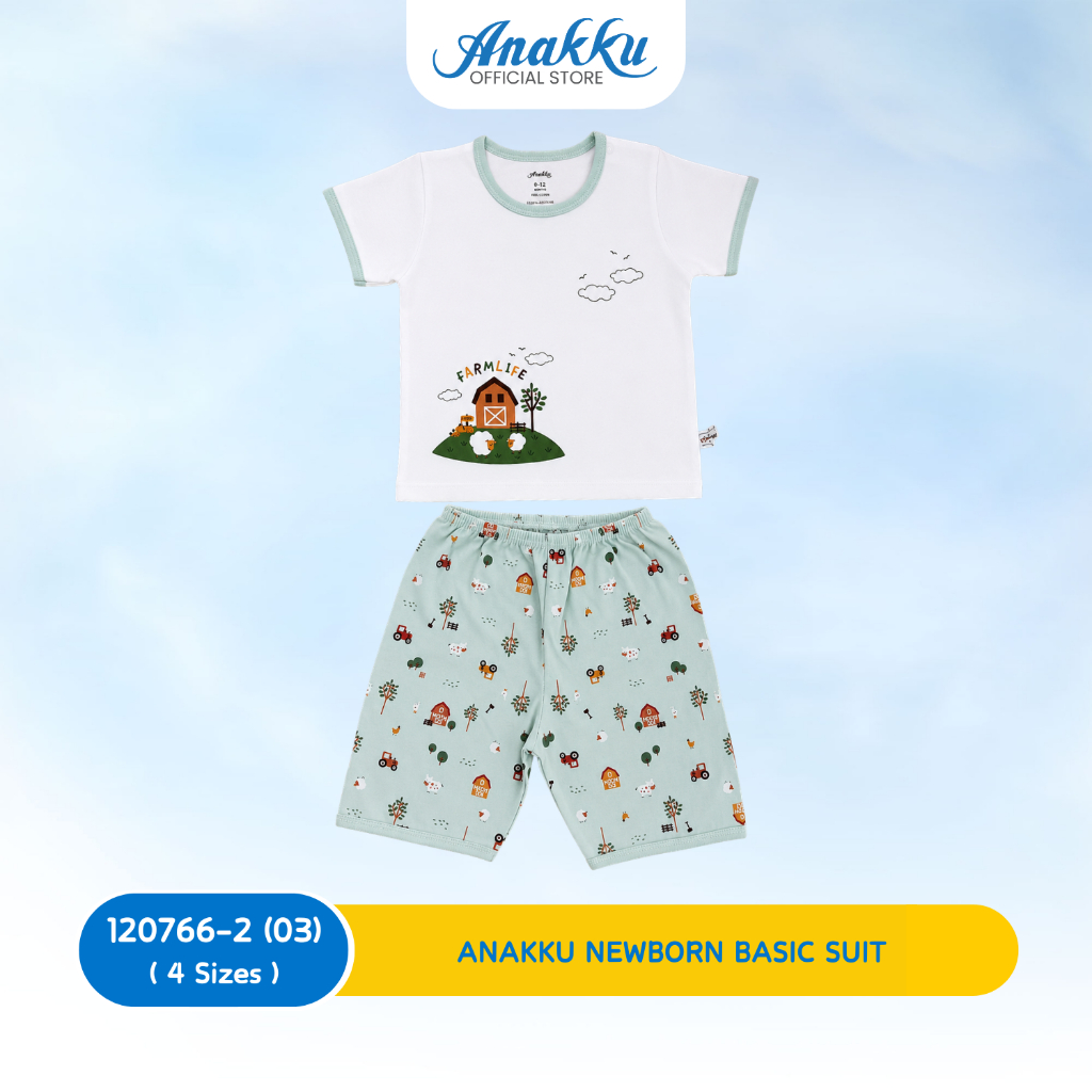 Anakku Newborn Suit Set | Set Baju Bayi Baru Lahir 120764-2(03),120765-2(03),120766-2(03),120768-2(03),120769-2(03)
