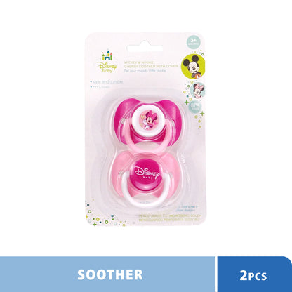 Disney Cherry Soother with Cover 2pcs