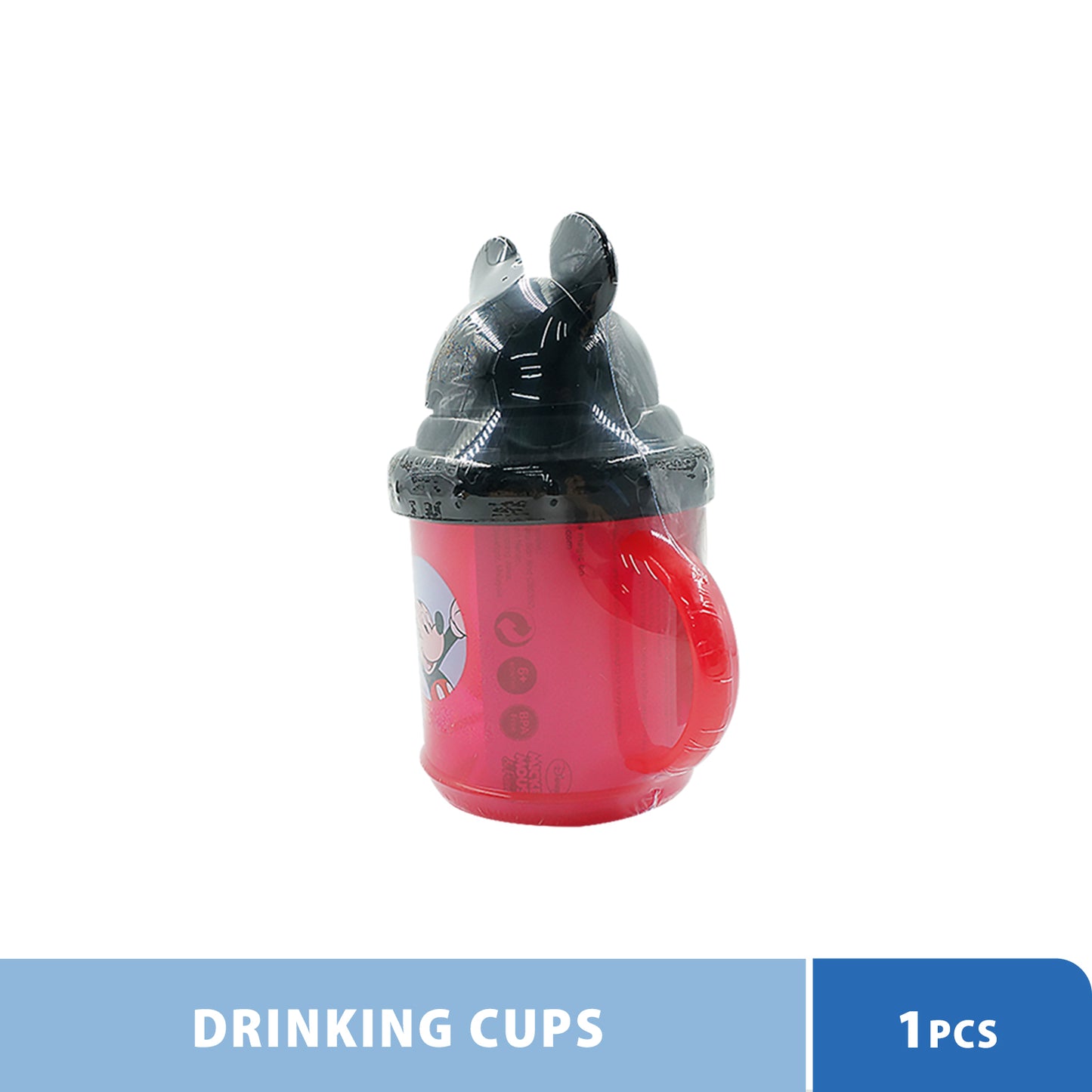 Anakku Disney Flip Top Straw Cup 7oz (210ml) (Random Pick Colour) 363-385