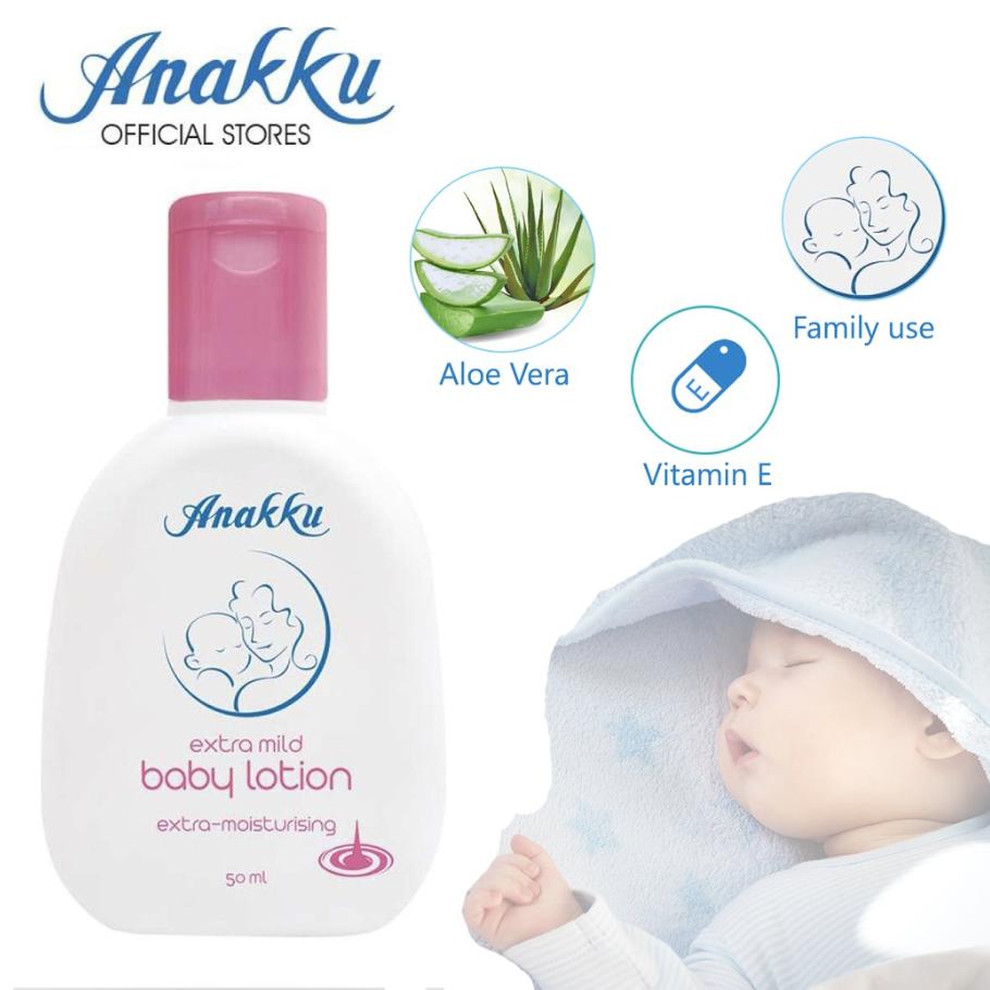 Anakku Extra Mild & Extra Moisturising Baby Lotion 100ml