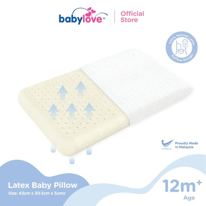 Babylove Natural Latex Baby Pillow (XL)