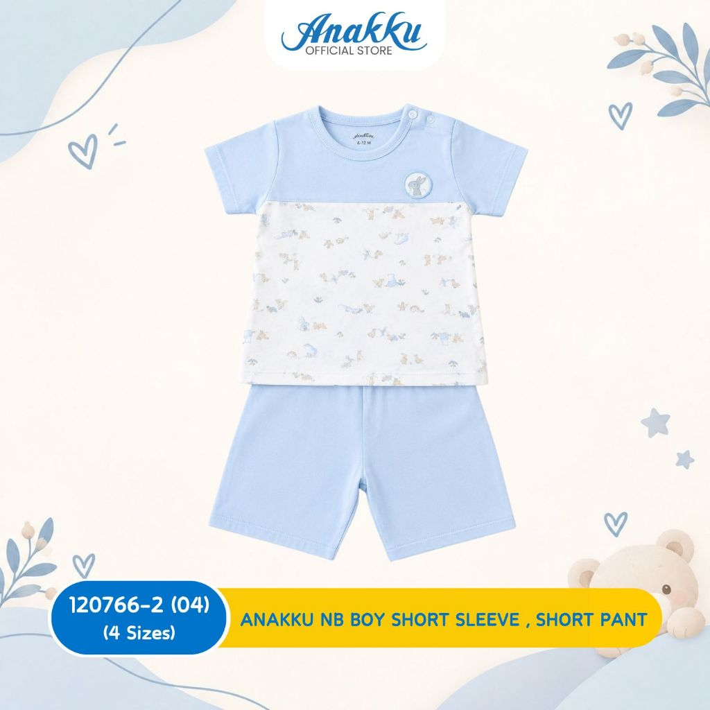 Anakku Newborn Set Boys & Girls | Set Baju Bayi Lelaki & Perempuan [0-18 Mths]
