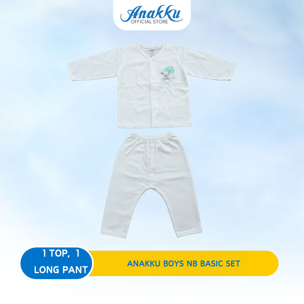 Anakku Newborn Set Baju Bayi Lelaki [0-18 Mths]