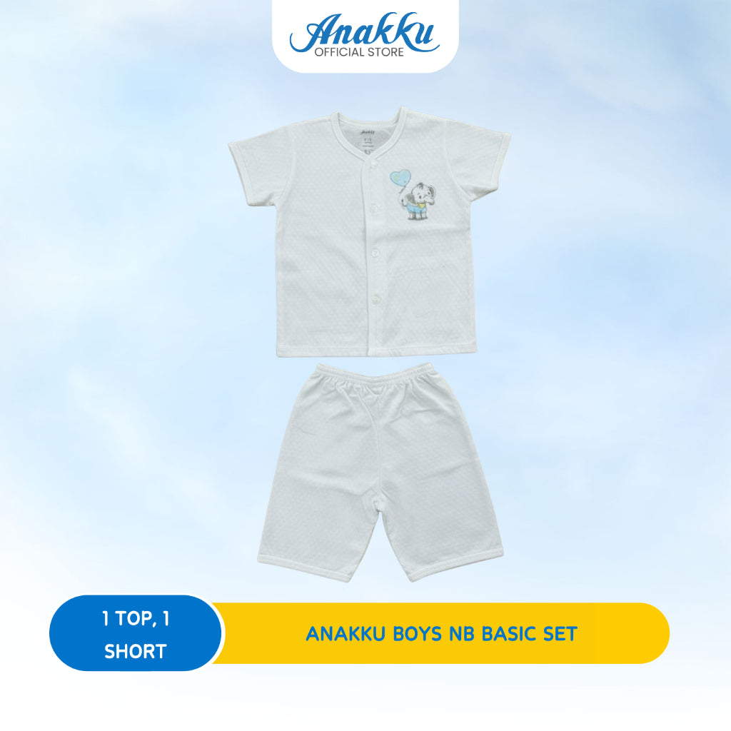 Anakku Newborn Set Baju Bayi Lelaki [0-18 Mths]