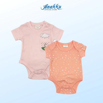 Anakku Little Love Baju Budak Lelaki 2Pcs Bodysuit