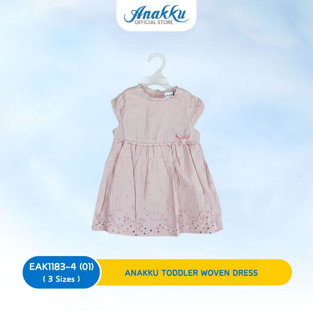 NEWBORN WOVEN DRESS (3 - 18 months) EAK1189-2