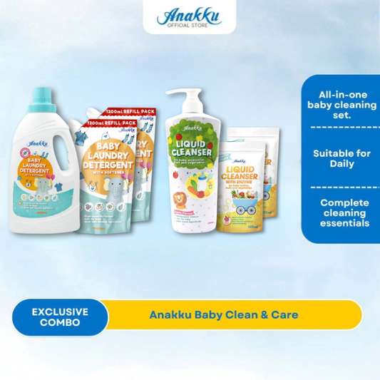 [EXCLUSIVE COMBO] ANAKKU Baby Clean & Care AKBD0062