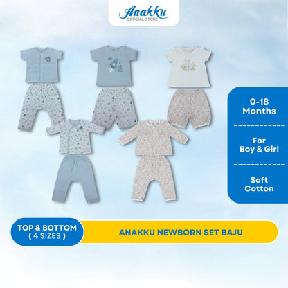 ANAKKU NEWBORN SET BAJU 120764-2/120765-2/120766-2/120768-2/120769-2 (0-18M)