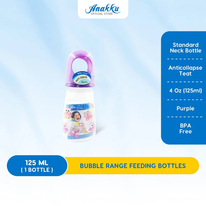 Anakku (2oz/4oz/8oz) PP Standard Neck Feeding Bottle Botol Susu 163-063