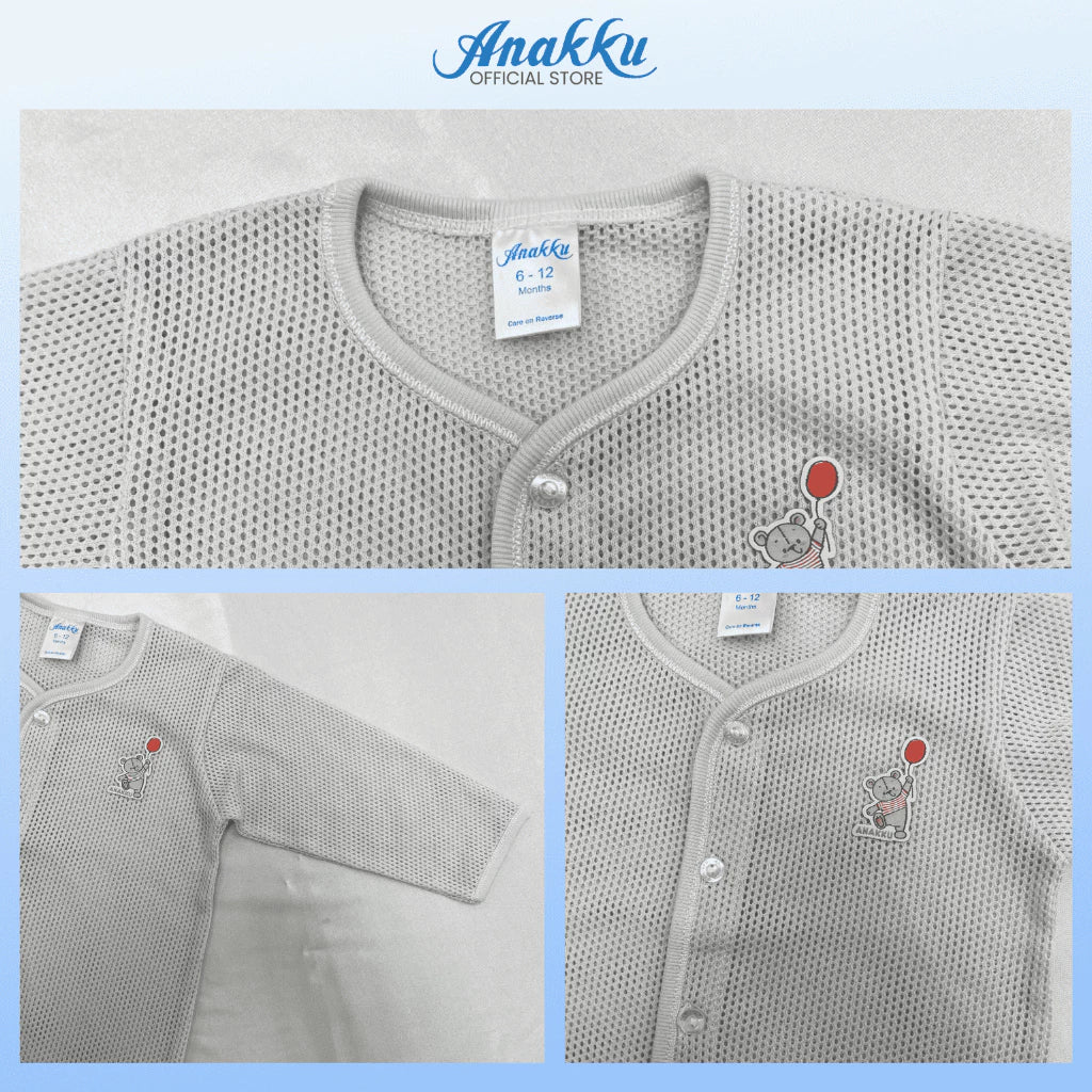 Anakku Newborn Set Baju Lubang Bayi Lelaki [0-18 Months] 120758-2/ 120759-2/ 120761-2