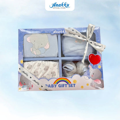 Anakku Newborn Baby Boy/Girl Pyjamas Gift Set 0-6M