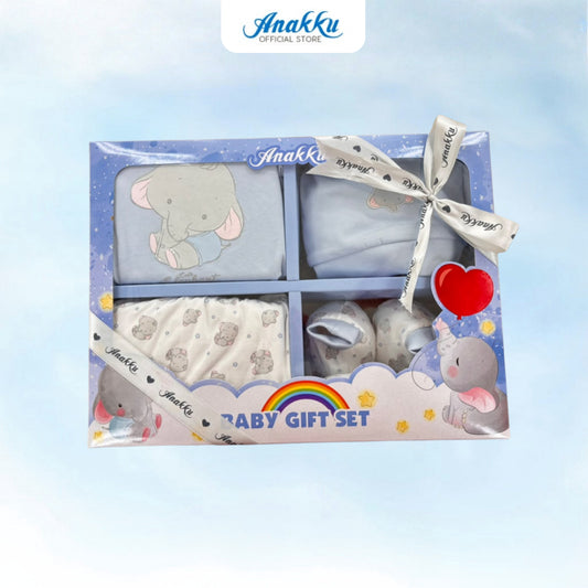 Anakku Newborn Baby Boy/Girl Pyjamas Gift Set 0-6M