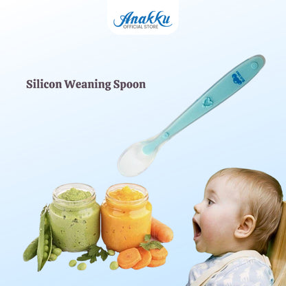 Bubbles Silicone Weaning Spoon - BUF3406
