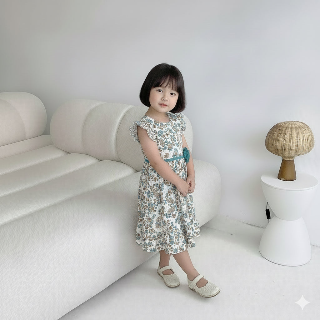 ANAKKU GIRLS WOVEN DRESS 1 - 4 Years - SH250033-4