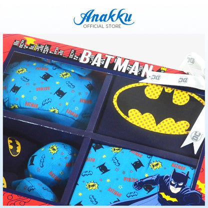 Anakku Newborn DC Batman Baby Boy 5pcs Gift Set Set Hadiah Bayi [0-6 Months] 720495-1-DC