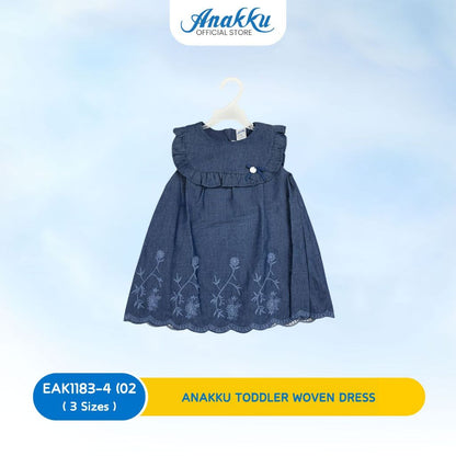 NEWBORN WOVEN DRESS (3 - 18 months) EAK1189-2
