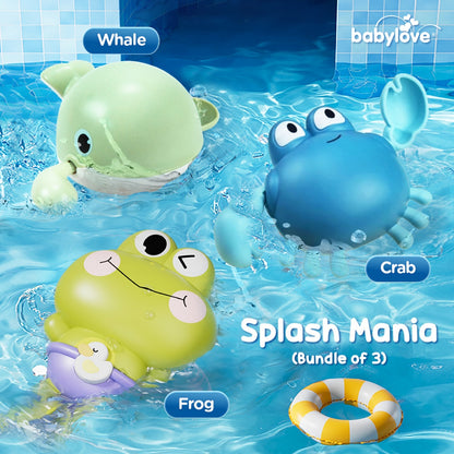 Babylove Mainan Mandi Bayi Berenang | Swimming Bath Toys (PP, BPA-Free) 1 PIECE ONLY