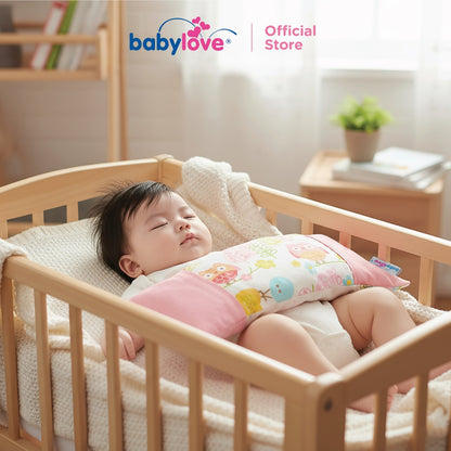 Bantal Organik Lateks Bentuk Kacang Untuk Bayi | Baby Organic Latex Bean Pillow (33cm x 14cm)