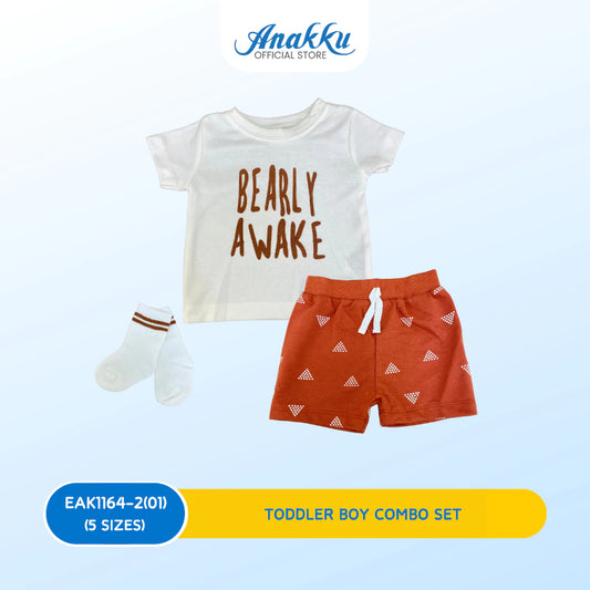 Anakku Toddler Boy Combo Set