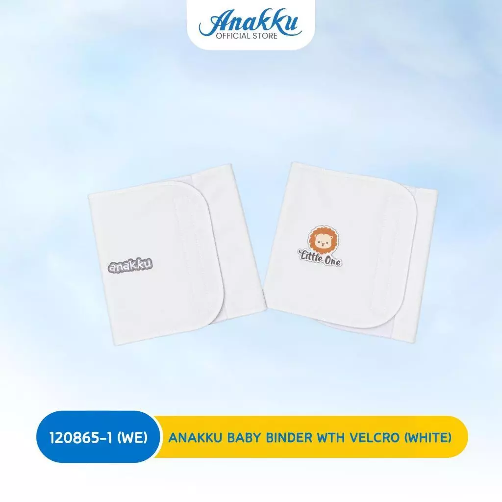 Anakku Newborn Baby Binder with Velcro Bellyband | Barut Bayi Pelekat