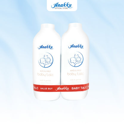 [Exclusive Combo] Anakku Newborn Baby Skincare Bundle Packs Baby Talcum Powder Lotion Losyen Bayi AKBD0003