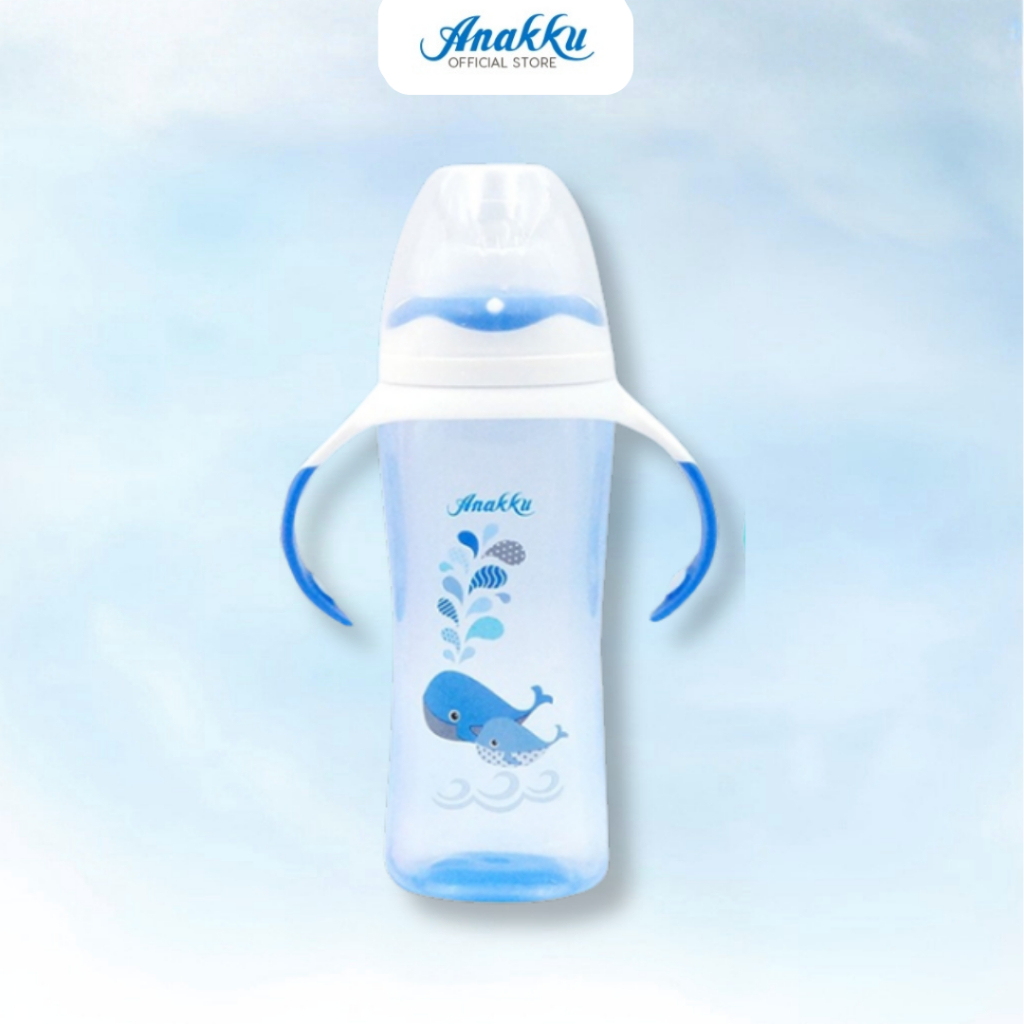 Anakku 2 Handle Swivel Lid Cup - Cawan Penutup Putar dengan 2 Pemegang 8oz (250ml) 163-391