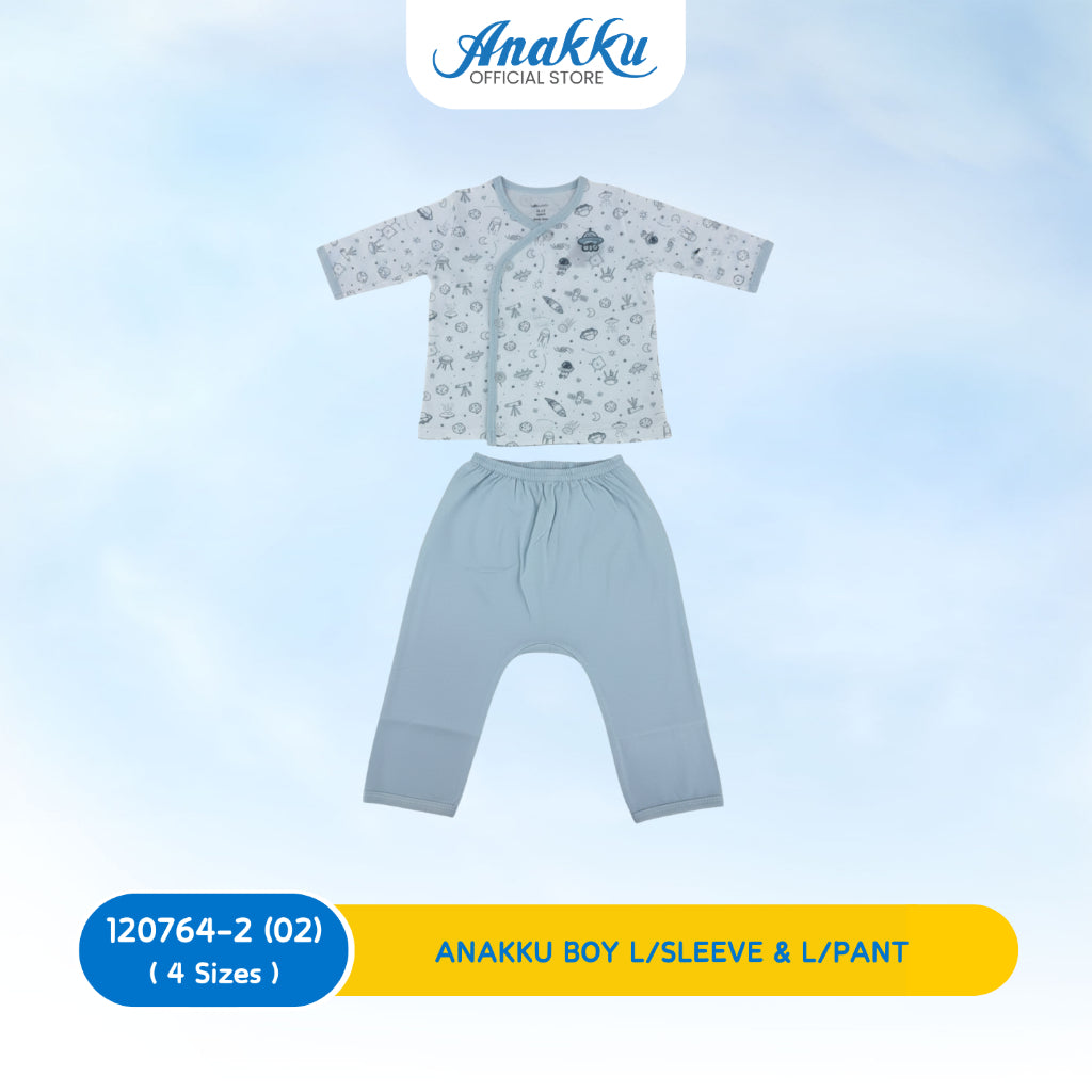 ANAKKU NEWBORN SET BAJU 120764-2/120765-2/120766-2/120768-2/120769-2 (0-18M)