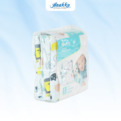 [Exclusive Combo] Anakku Newborn Baby White Napkins with Nappy Cream