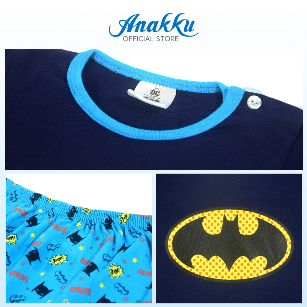 Anakku Newborn DC Batman Baby Boy 5pcs Gift Set Set Hadiah Bayi [0-6 Months] 720495-1-DC