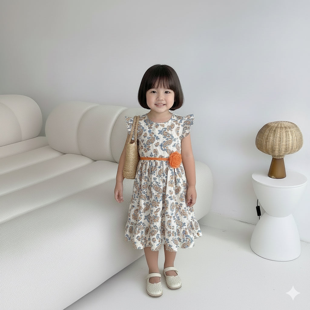 ANAKKU GIRLS WOVEN DRESS 1 - 4 Years - SH250033-4