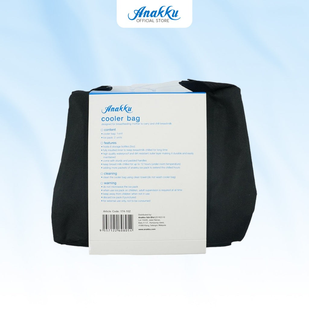 Anakku Breastmilk Storage Cooler Bag with Ice Pack x 2 Beg Sejuk Simpan Susu 174-102