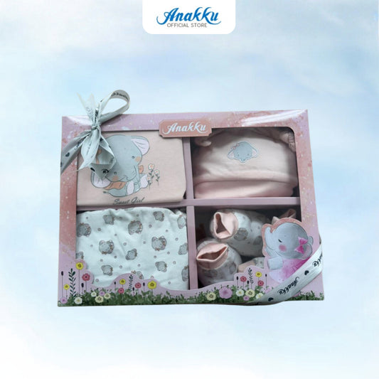 Anakku Newborn Baby Boy/Girl Pyjamas Gift Set 0-6M