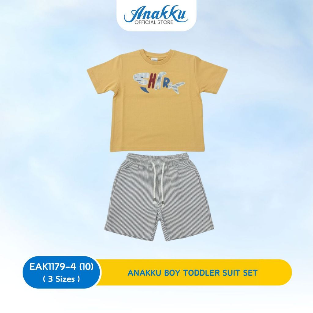 ANAKKU Boy Todler Knit Suit Set | Set Sut Kait Kanak-Kanak Lelaki (1yrs to 3yrs) EAK1179-4