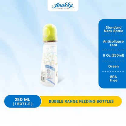 Anakku (2oz/4oz/8oz) PP Standard Neck Feeding Bottle Botol Susu 163-063