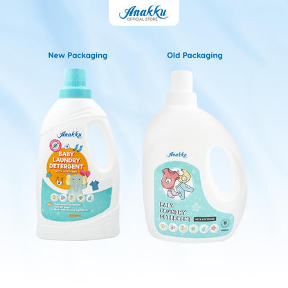 [Exclusive Combo] Anakku Detergent With Softener (2L) With Anakku Detergent With Softener Refill Pack + FREE 100ml AKBD0