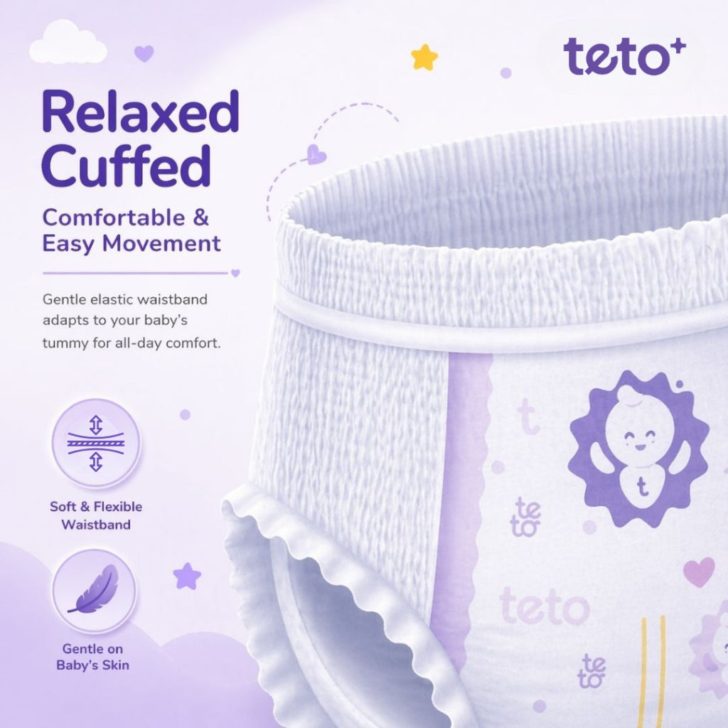 TETO Premium Baby Diaper Pants Size M - XXL