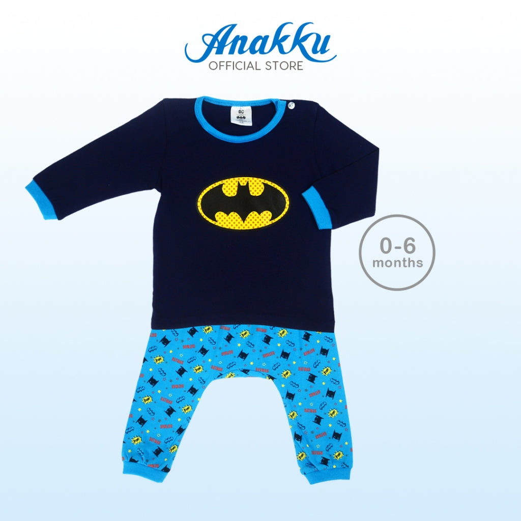 Anakku Newborn DC Batman Baby Boy 5pcs Gift Set Set Hadiah Bayi [0-6 Months] 720495-1-DC