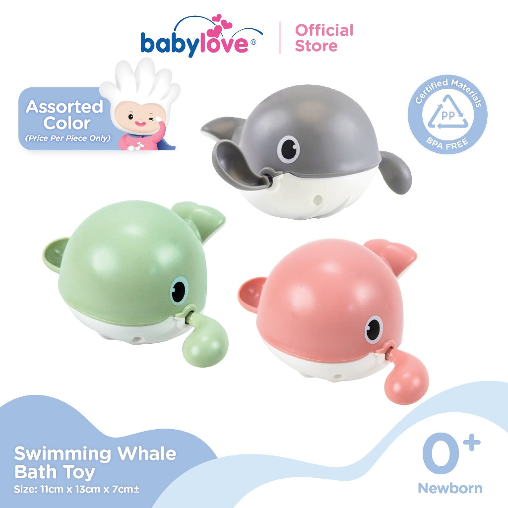 Babylove Mainan Mandi Bayi Berenang | Swimming Bath Toys (PP, BPA-Free) 1 PIECE ONLY