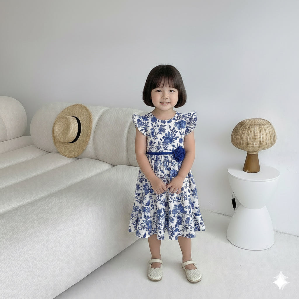 ANAKKU GIRLS WOVEN DRESS 1 - 4 Years - SH250033-4